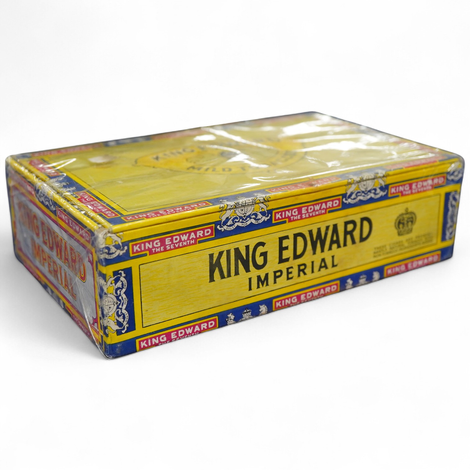 A sealed box of King Edward VII cigars